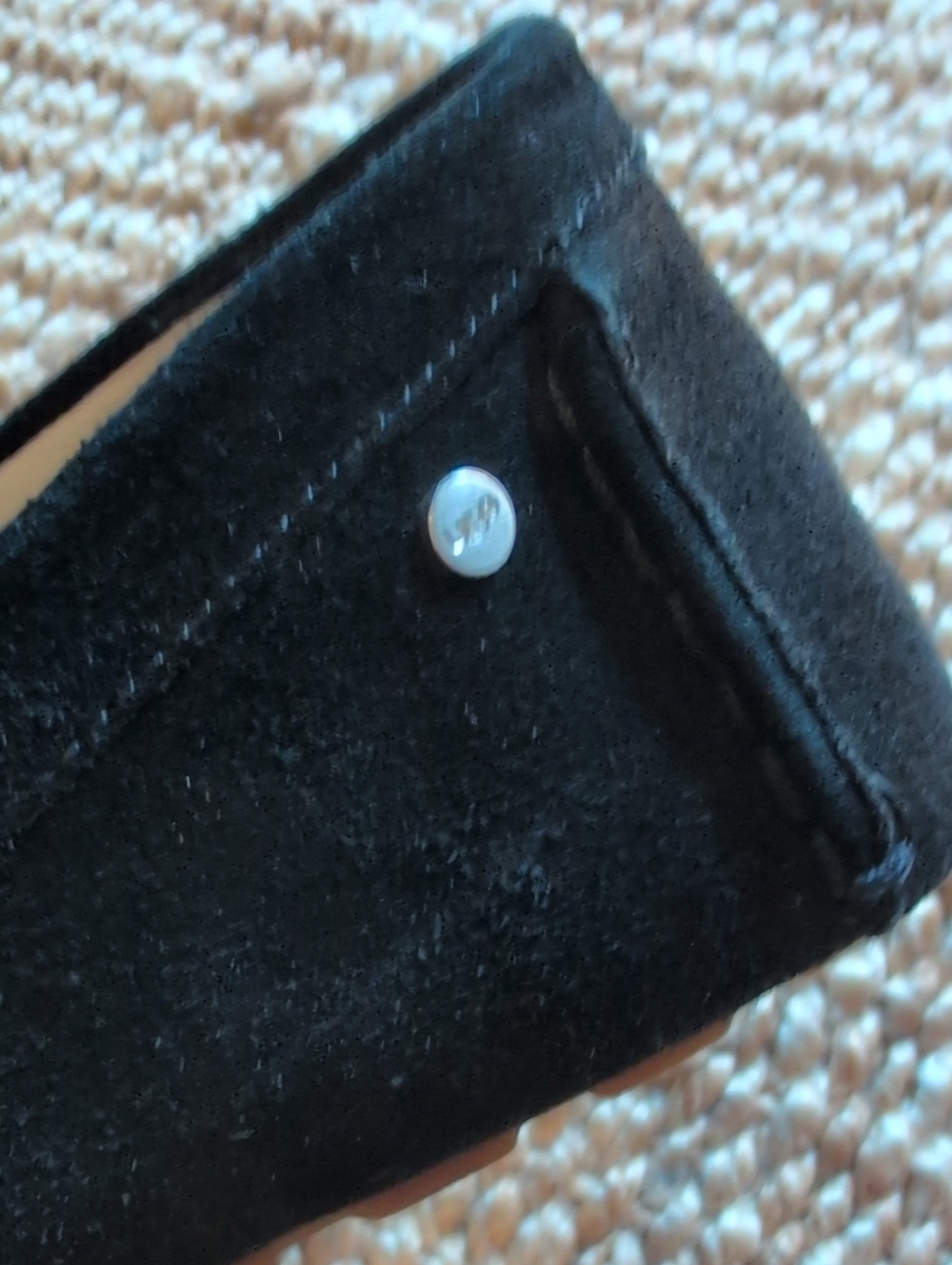 UGG Black Suede Slip-On Loafers - Picture 12 of 12